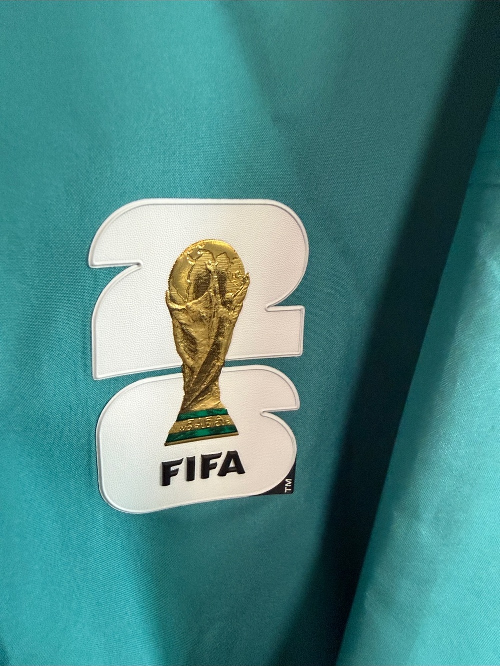 Original FIFA Workforce World Cup 2026 Adidas Aqua Jacket - Size XL- BRAND NEW - Picture 2 of 13
